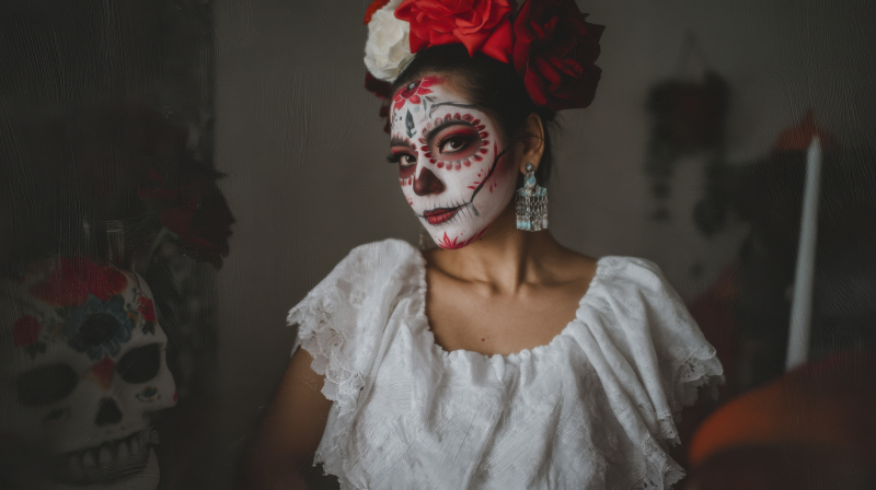 Day of the Dead Celebration Portrait